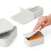 Make & Take bento matlåda stor 2 L, Ljusgrå