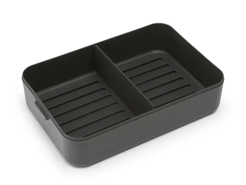 Make & Take bento matlåda stor 2 L, Mörkgrå