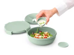 Make & Take salladsskål, 1,3 L, Jade Green