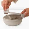 Make & Take salladsskål, 1,3 L, Soft Beige