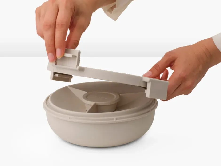 Make & Take salladsskål, 1,3 L, Soft Beige