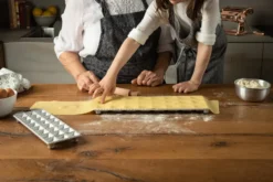 Marcato ravioliplåt inkl kavel fyrkantig ravioli, 24 st