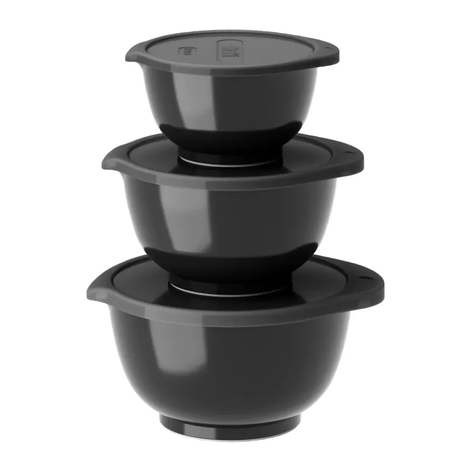 Margrethe miniskålset 3-pack, Black edition