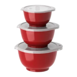 Margrethe miniskålset 3-pack, Röd