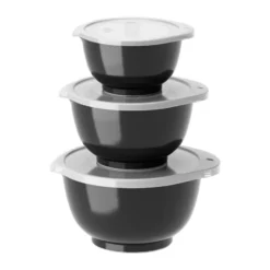 Margrethe miniskålset 3-pack, Svart