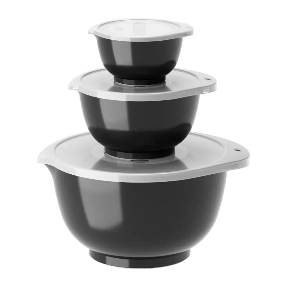 Margrethe skålset 3-pack, Svart