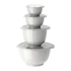 Margrethe skålset 4-pack, Vit
