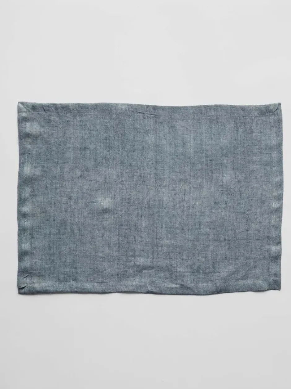 Marion bordstablett linne 37x50 cm, Ocean