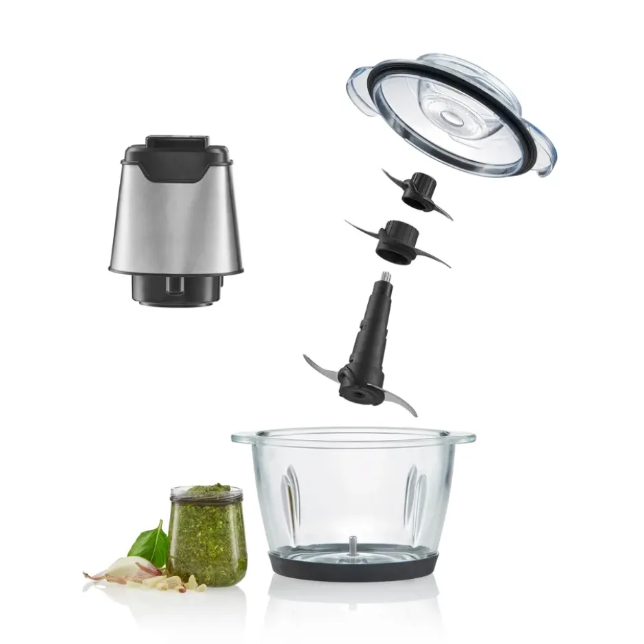 MC3B-400S essential minihackare 1 L, Silver