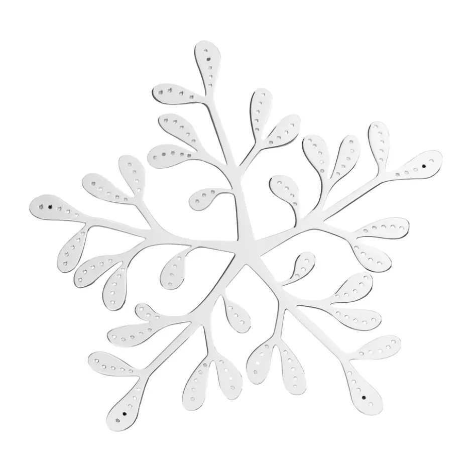 Mistletoe grytunderlägg Ø20 cm, Rostfritt stål