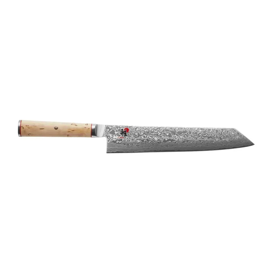 Miyabi Birch 5000MCD kiritsukekniv 24 cm, Damaskusstål-björk