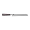 Miyabi Black 5000MCD 67 brödkniv 23 cm, Damaskus-svart lönn