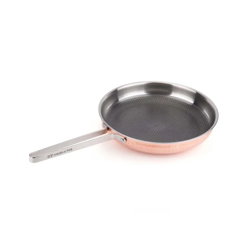 Mjölner hamrad stekpanna i koppar, Modell Yb, Ø28 cm