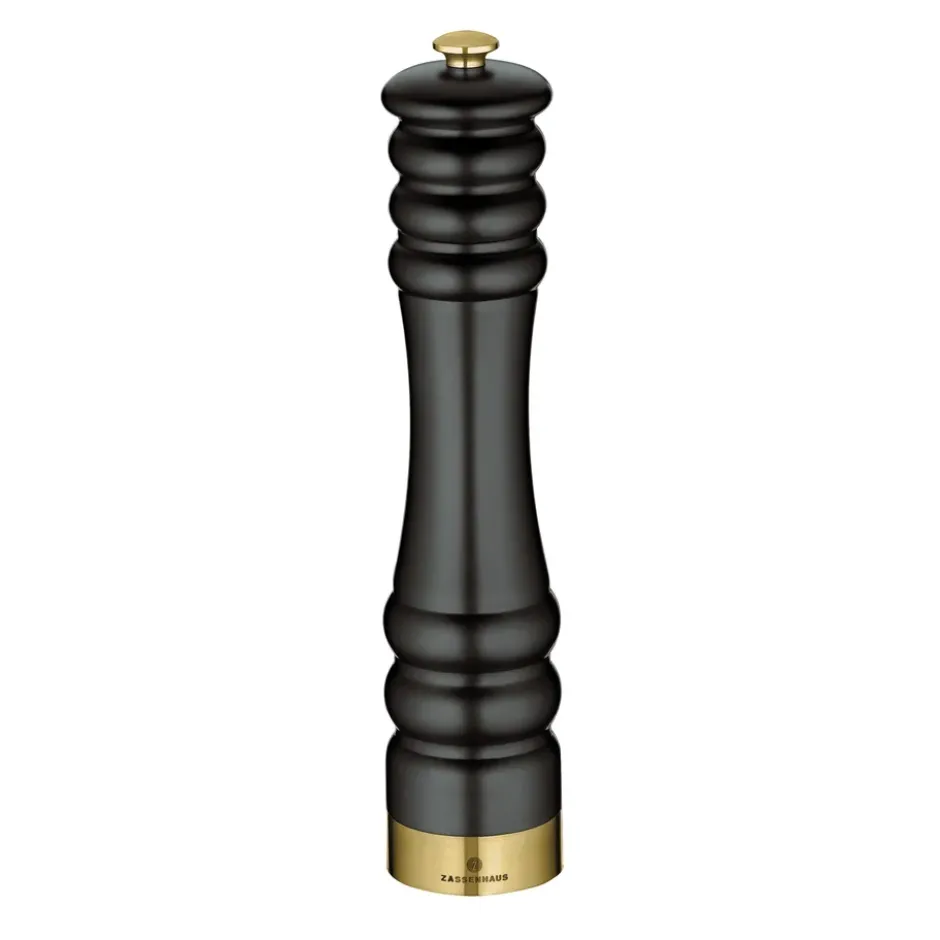 München kryddkvarn matt 25 cm, Svart-guld