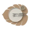 Monstera Leaf Nupo bordstablett L, Nougat