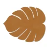 Monstera Leaf Nupo bordstablett S, Burned curry