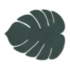 Monstera Leaf Nupo bordstablett S, Mörkgrön
