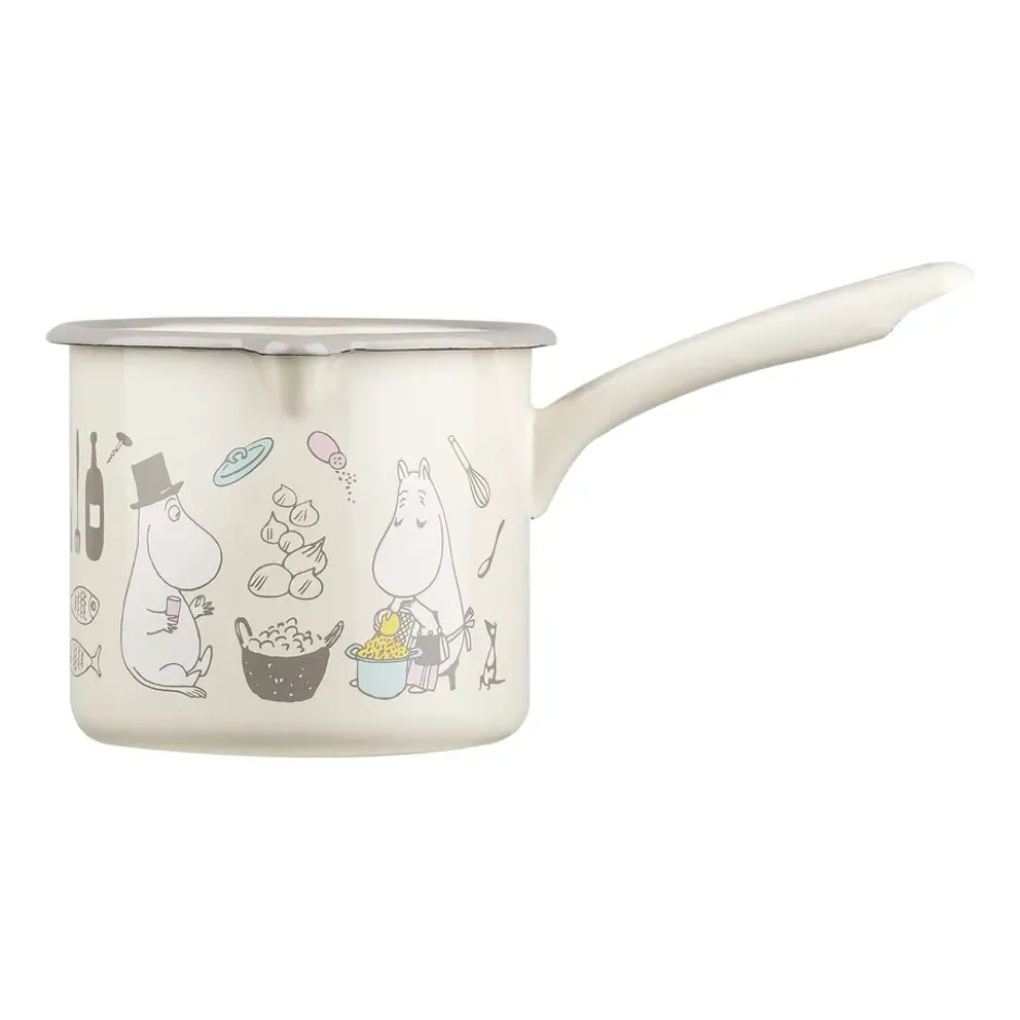 Moomin Bon Appétit kastrull 1,3 liter, Beige