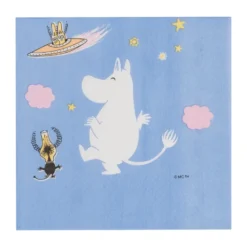 Mumin pappersservett, Rymdäventyr, 20-pack