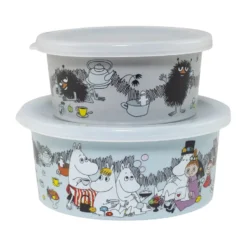 Mumin Picknick Stinky snackbox 2-pack, Multi