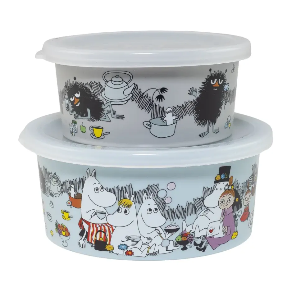 Mumin Picknick Stinky snackbox 2-pack, Multi