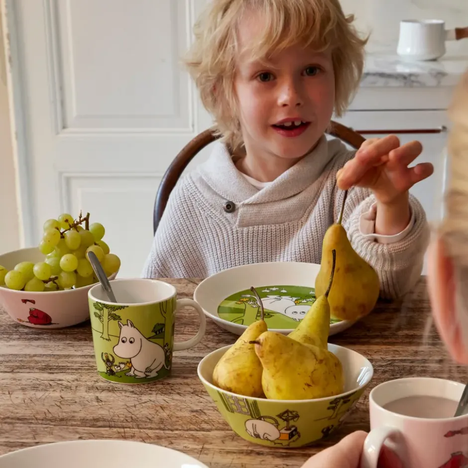 Mumintrollet Muminskål, Gräsgrön