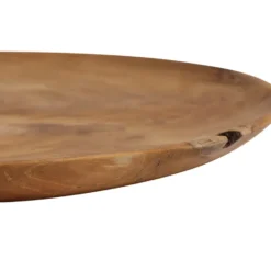 Muubs teak tallrik 37 cm, Natur