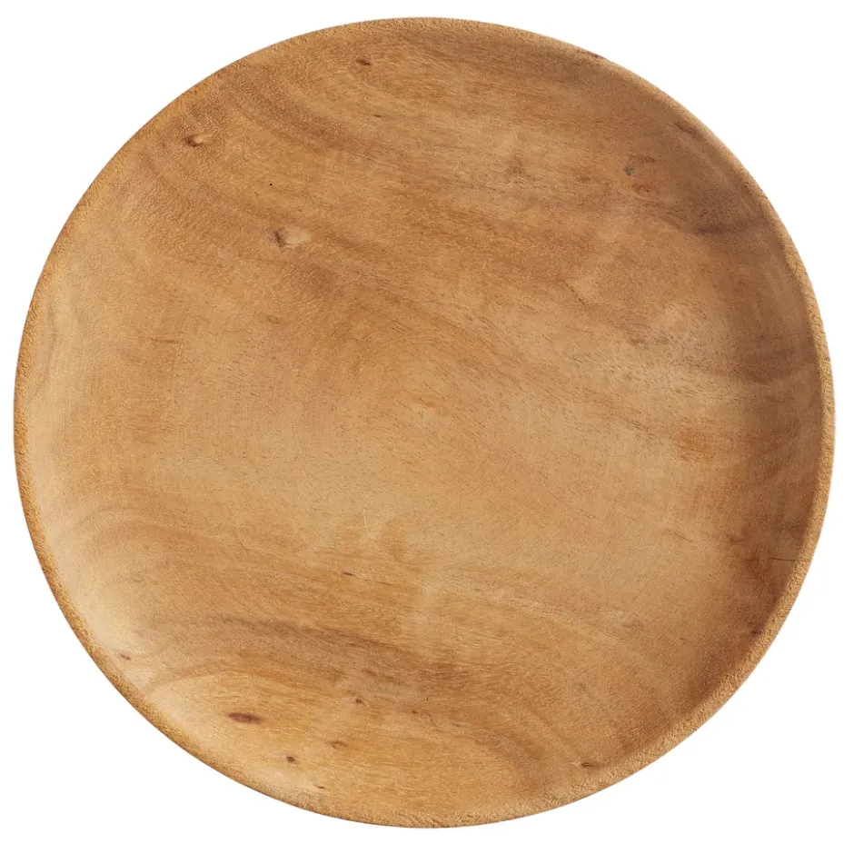 Muubs teak tallrik 26 cm, Natur