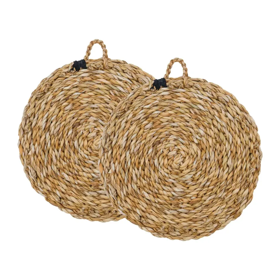 Naba grytunderlägg 2-pack, Natur
