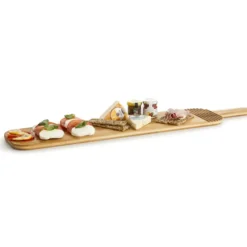 Nature serveringsbräda bambu, 75 cm