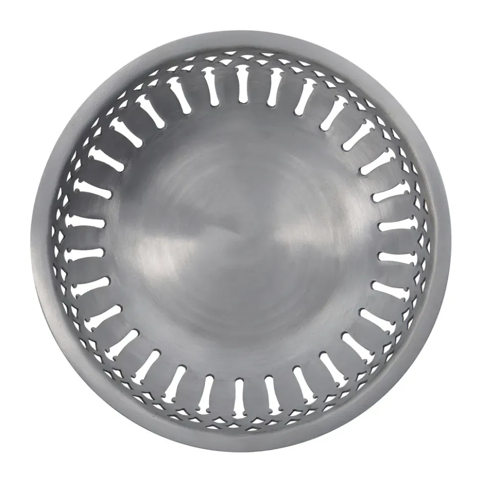 Nicolas Vahé brödkorg 2 delar, Antik silverfinish