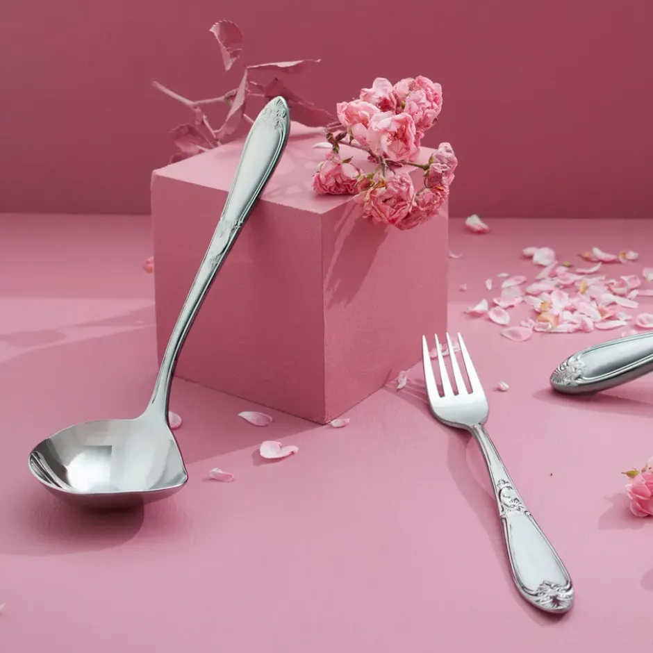 Nina såsslev, rostfritt stål
