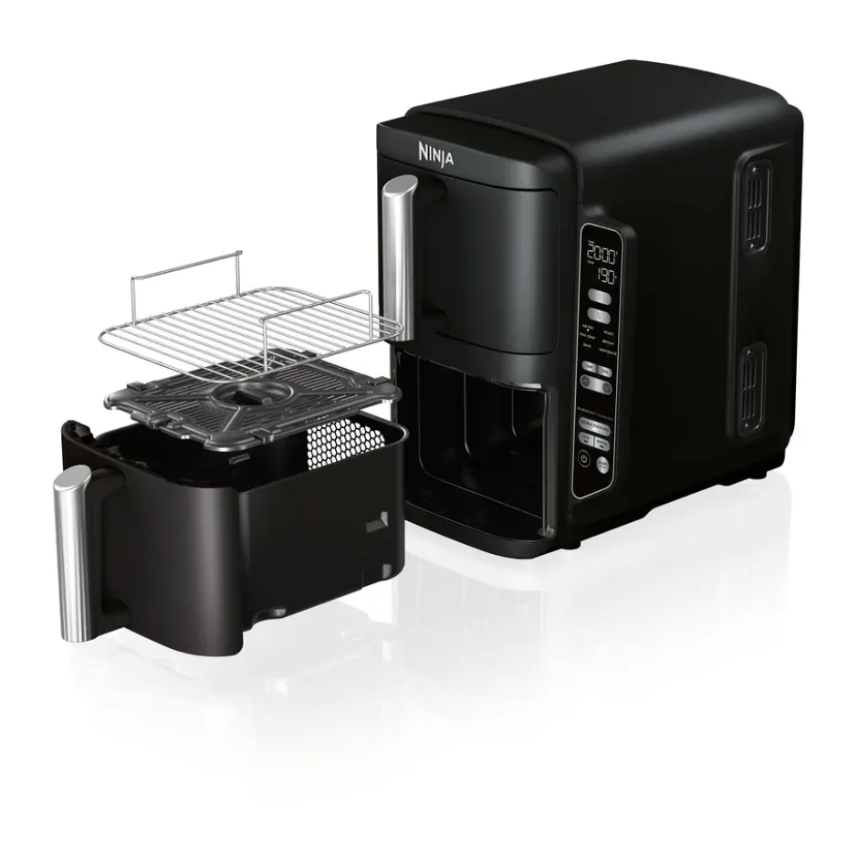 Ninja Air Fryer SL300EU double stack 2 lådor 7,6 L, Svart