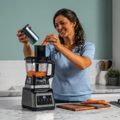 Ninja BN800 3-i-1 matberedare & blender m Auto-iQ, Svart