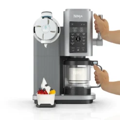 Ninja Creami Swirl NC701 glass- och dessertmaskin, Black