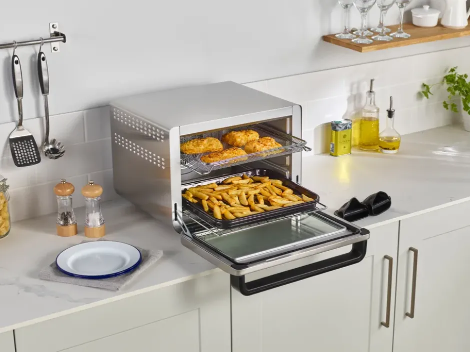 Ninja Foodi DT200 10-i-1 multifunktionsugn 29 L, Rostfritt stål