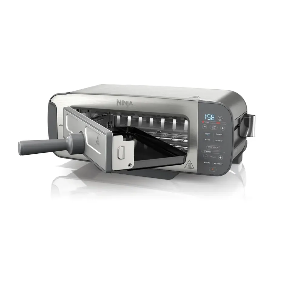 Ninja Foodi grill- och paninipress ST202EU 3-i-1, Rostfritt stål
