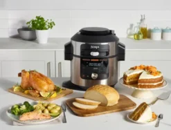 Ninja Foodi OL750 14-i-1 ONE-Lid multikokare 7,5 L, Rostfritt stål
