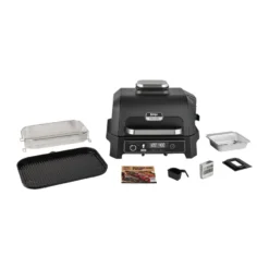 Ninja Woodfire elektrisk grill OG850EU smart cook system, Svart
