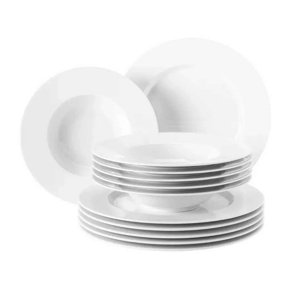 No Limits servisset 12 delar, Vit
