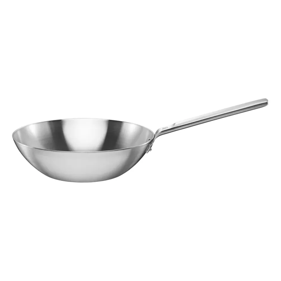 Norden Steel wokpanna rostfritt stål obelagd, Ø28 cm