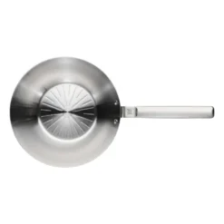 Norden Steel wokpanna rostfritt stål obelagd, Ø28 cm
