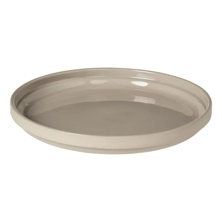 Nordic Bistro mattallrik Ø26 cm, Raw beige