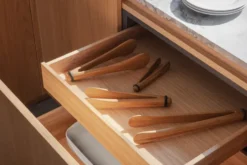 Nordic kitchen påläggstång 17 cm, Bamboo