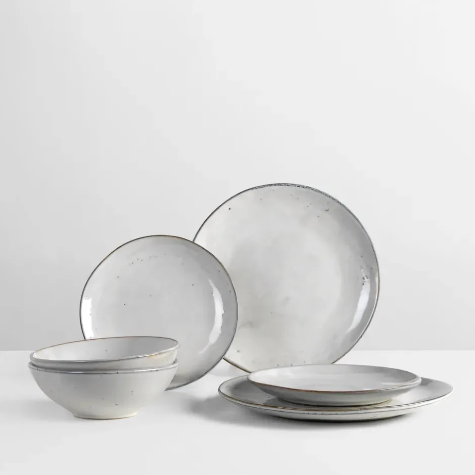 Nordic Sand dinnerset för två, 6 delar