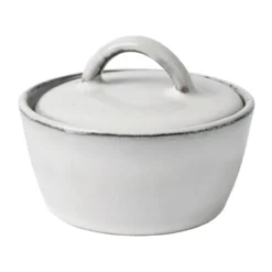 Nordic Sand skål med lock, Ø8 cm