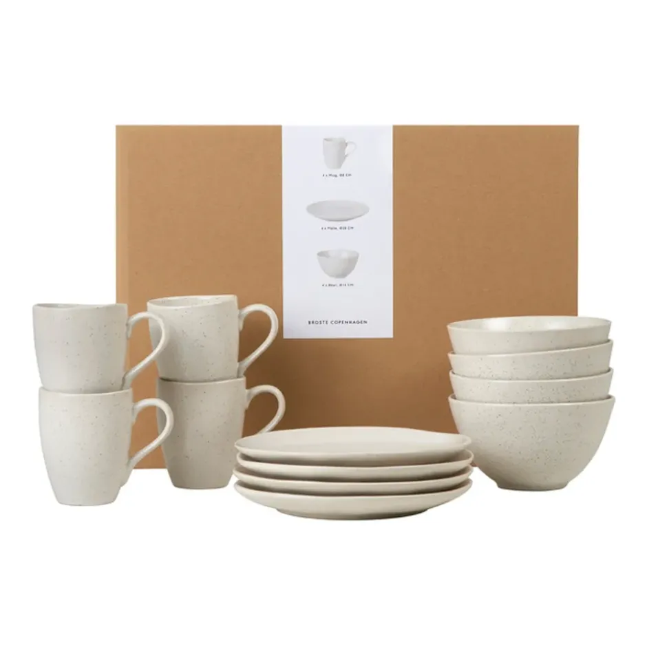 Nordic Vanilla frukostset, 12 delar