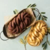 Nordic Ware Braided brödform 1,4 L, Guld