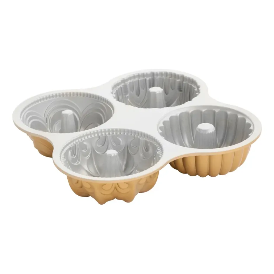 Nordic Ware bundt quartet bakform, 2,1 L