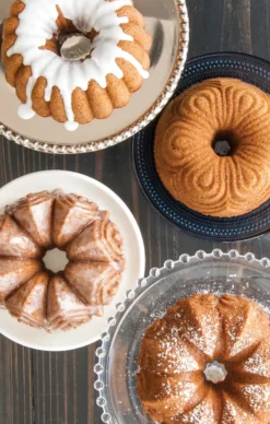Nordic Ware bundt quartet bakform, 2,1 L